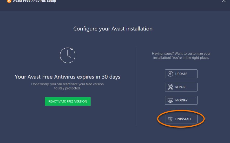 How To Uninstall Avast Gaming Mode