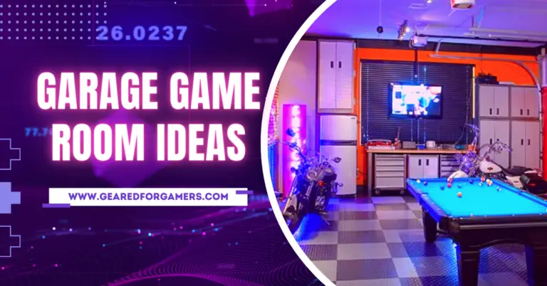 Garage Game Room Ideas