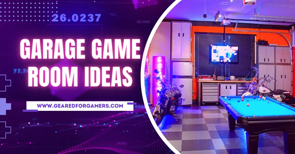 Garage Game Room Ideas