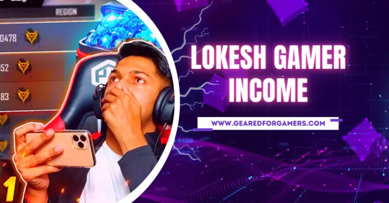 lokesh gamer income